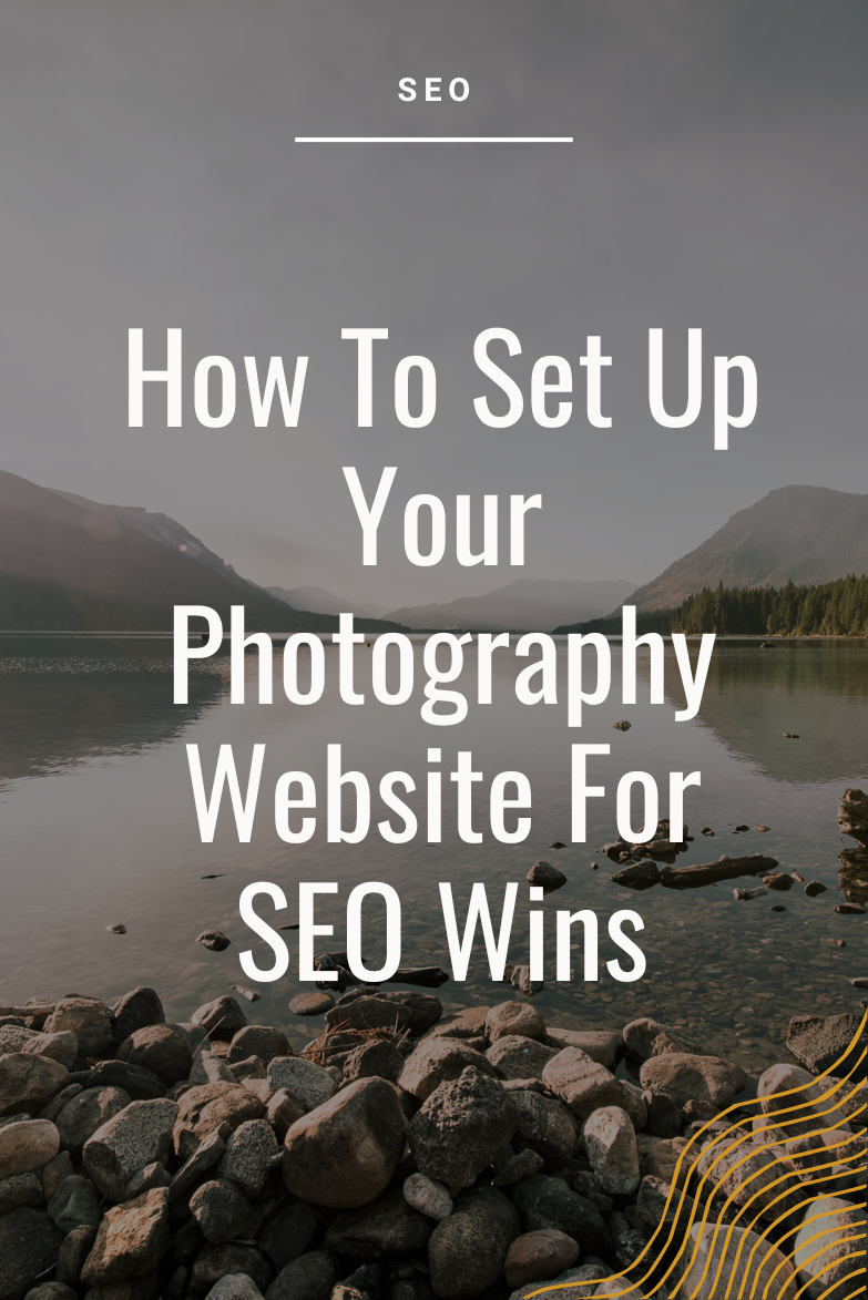 Blog on setting up the best website structure for photographers