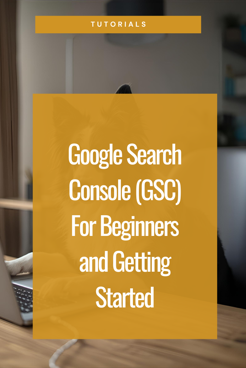 Google Search Console for Beginners - A Guide for photographers and creatives blog post